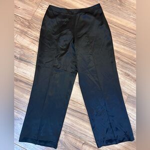 Talbots Black 100% Silk Dress Pants Women’s 10